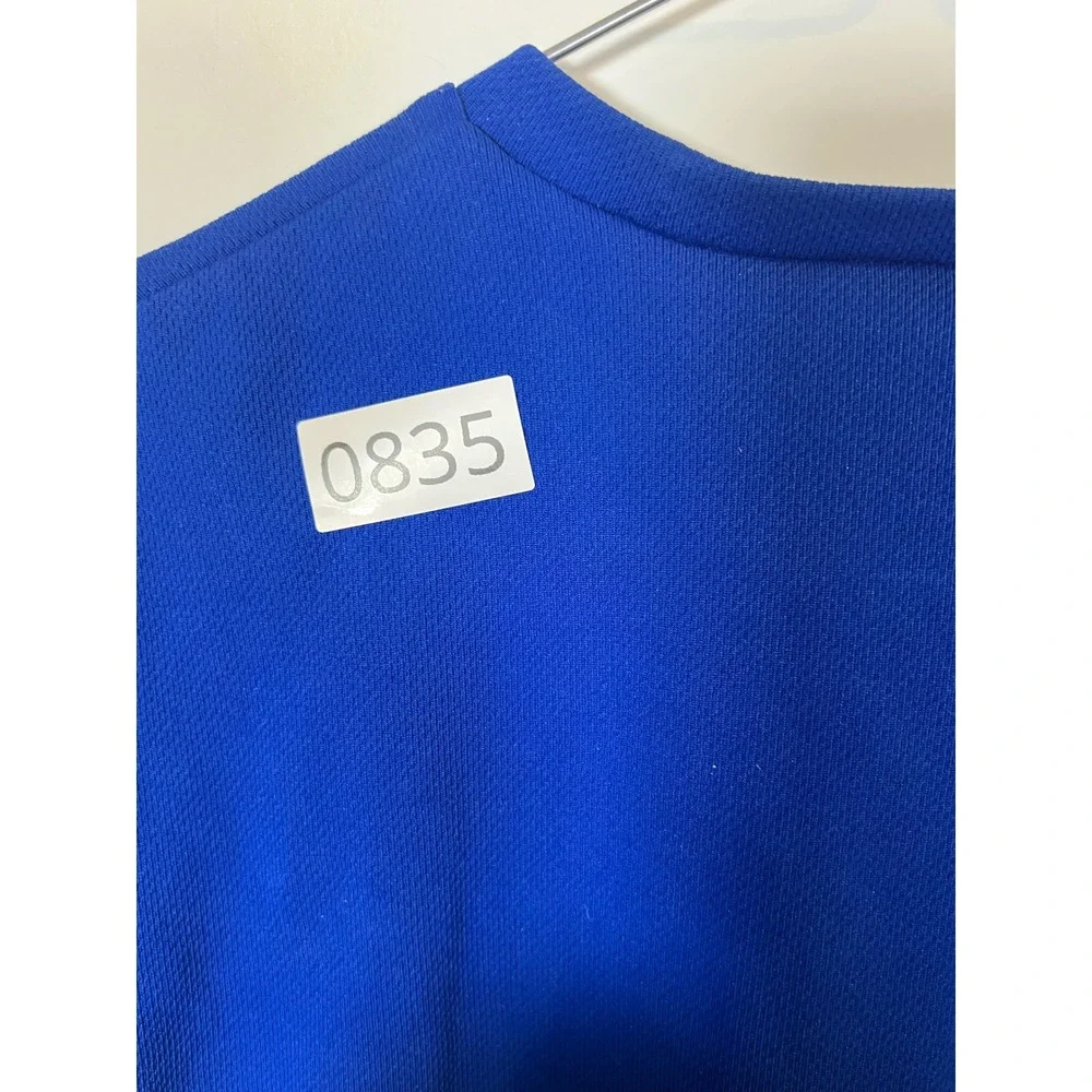 Russell Boys T-Shirt Performance Colorblock Blue Size L 18/20‎